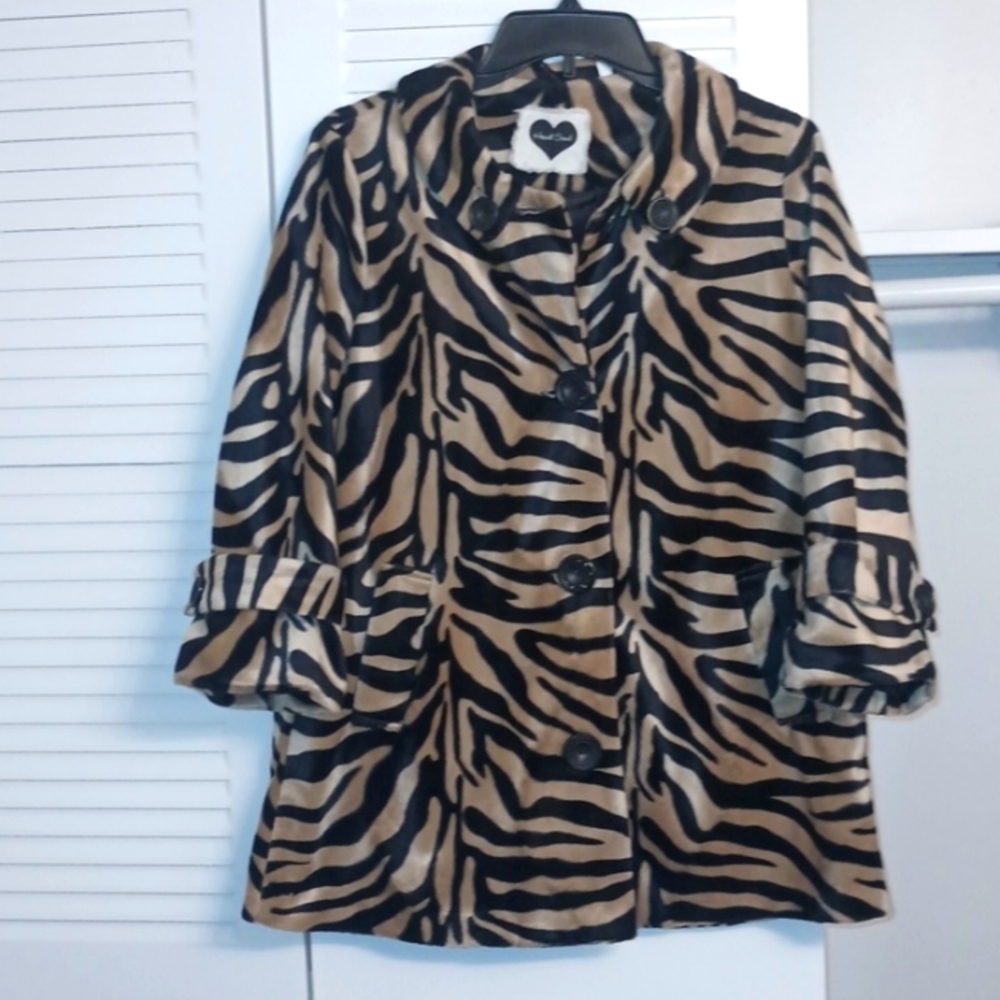 Adorable Animal Print Coat
